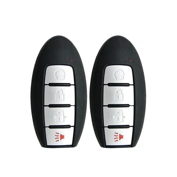 2 x 2018-2021 Nissan Kicks Rogue / 4-Button Smart Key / PN: 285E3-5RA6A / KR5TXN3 (AFTERMARKET) (Bundle of 2)