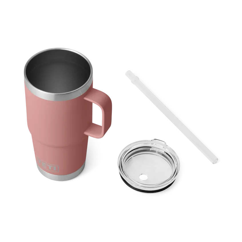 25 oz. / 739ml Straw Mug w/ Straw Lid - Sandstone Pink