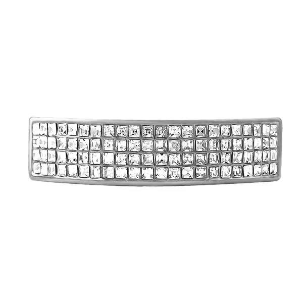 4 Row Bling Bling Grillz Rhodium Top