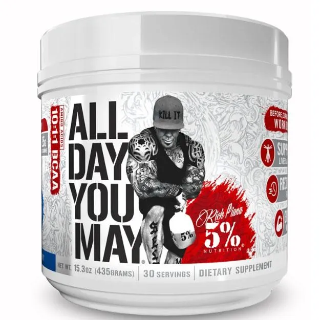 5% Nutrition All Day You May 40 Servings