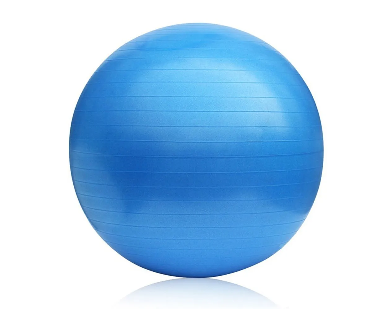 65cm Anti Burst Yoga Exercise Ball - Blue