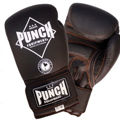 90251     ~ BLK DIAM BOX GLOVES BLACK/ORANGE