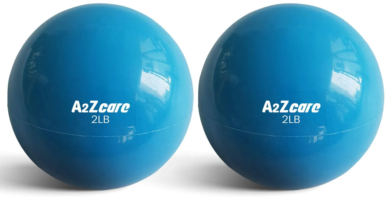 A2ZCARE Toning Ball - Soft Weighted Mini Ball/Medicine Ball