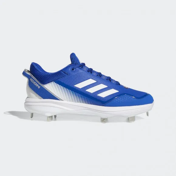 ADIDAS Icon 7 Metal Cleats - Royal White