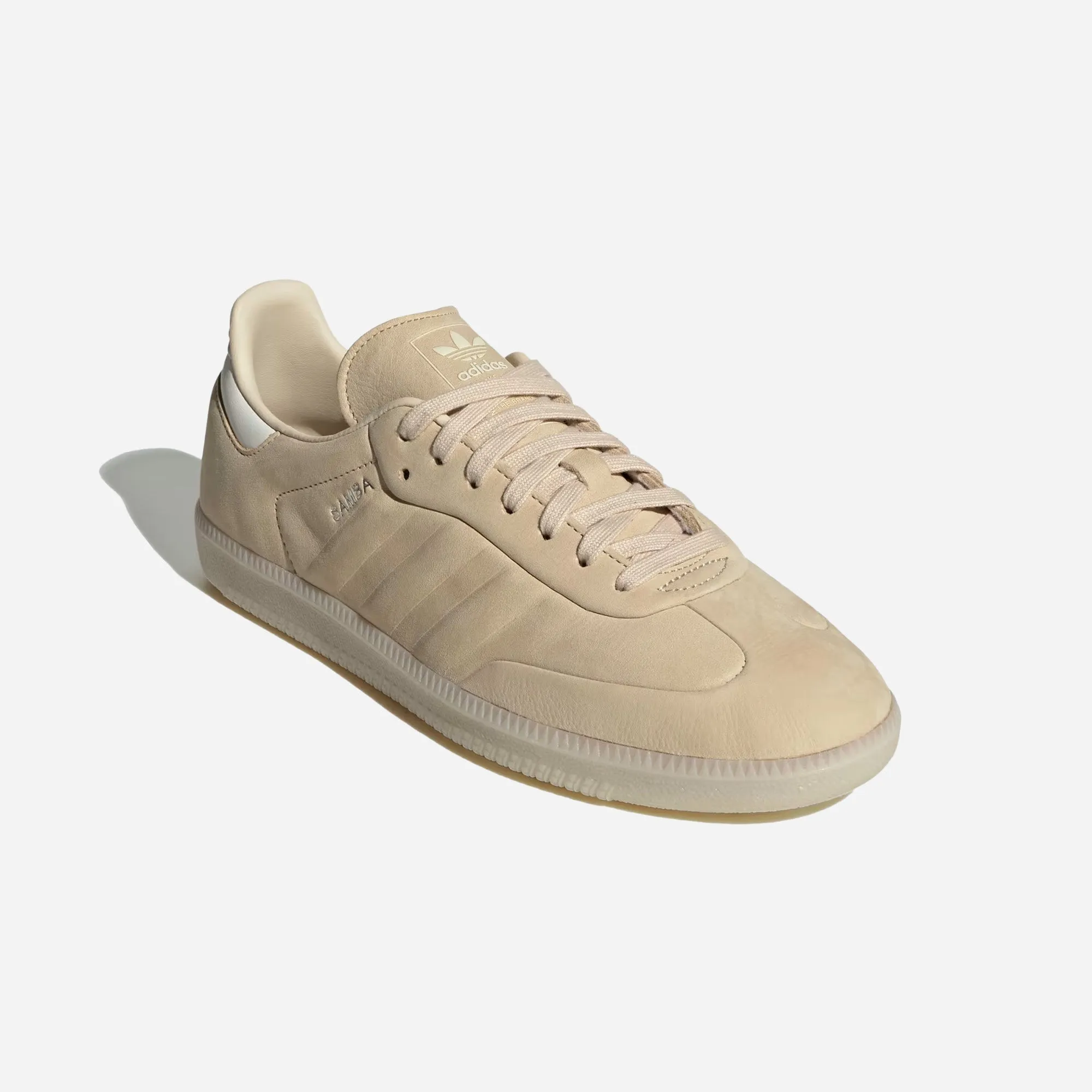 ADIDAS SAMBA SHOES SAND STRATA / OFF WHITE