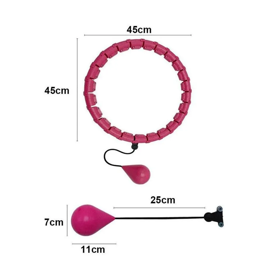 Adjustable Abdominal exercise hoops