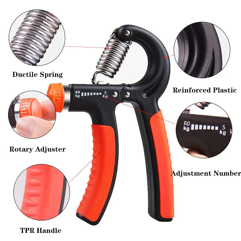 Adjustable R-Type Hand Grip Strength Exerciser for Women