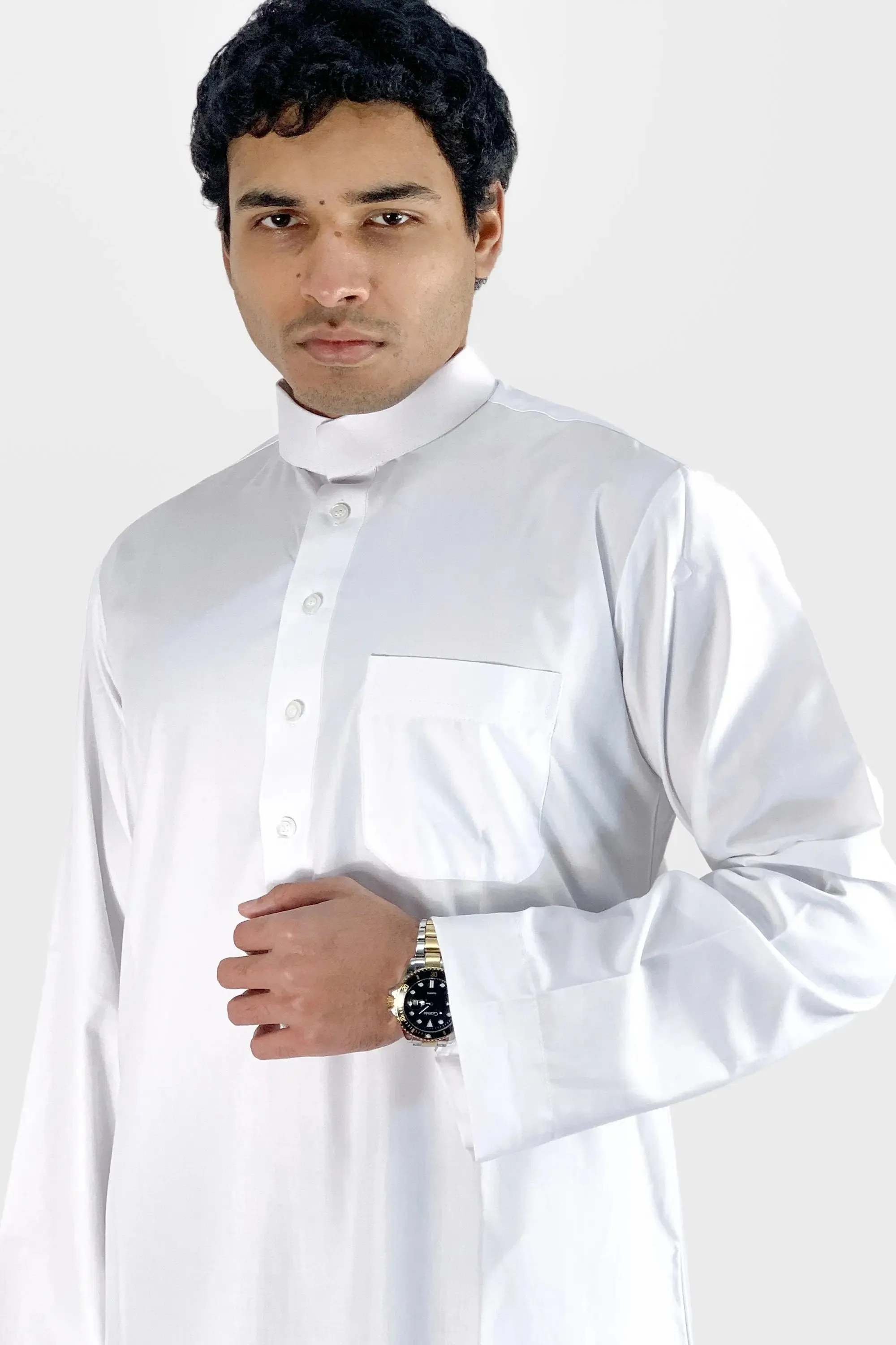 Al Aseel Premium Saudi Thobe With Collar - ORIGINAL