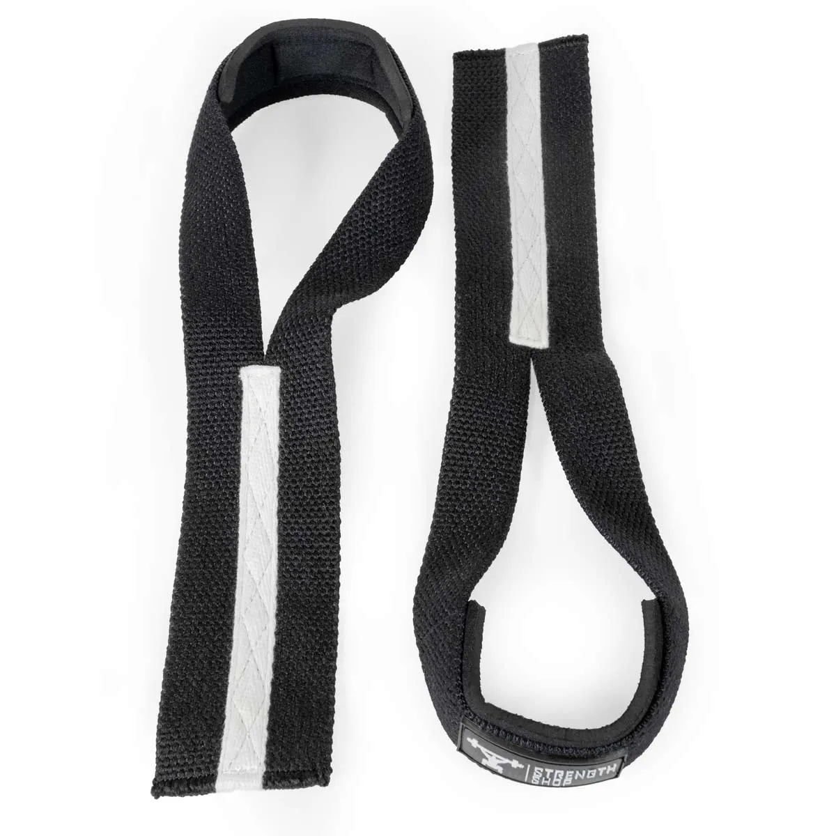 Anchor Weightlifting Straps, Black & White