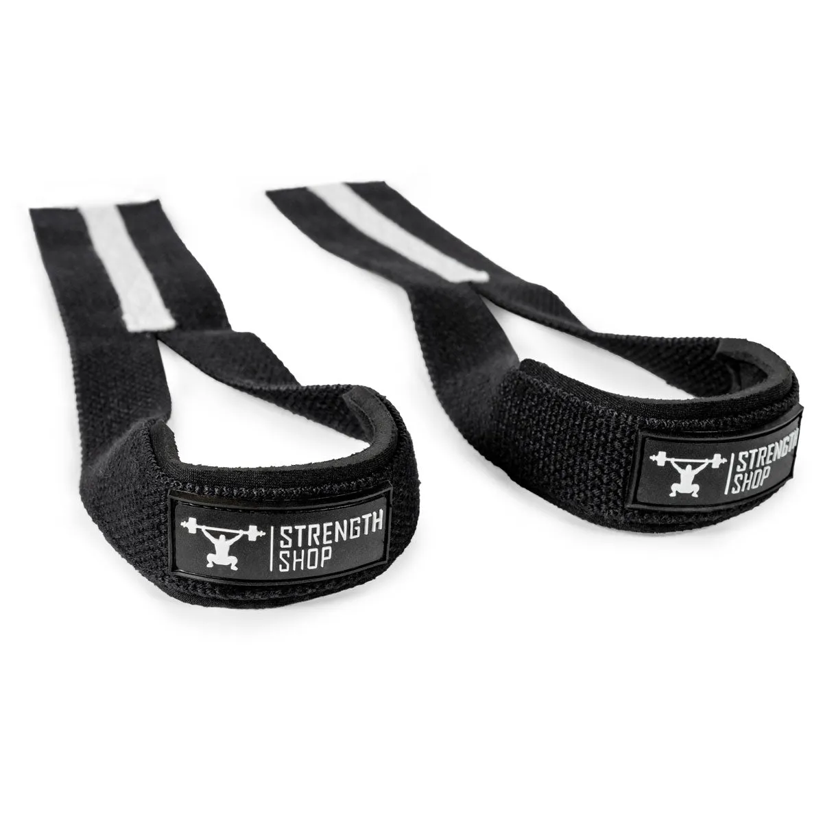 Anchor Weightlifting Straps, Black & White