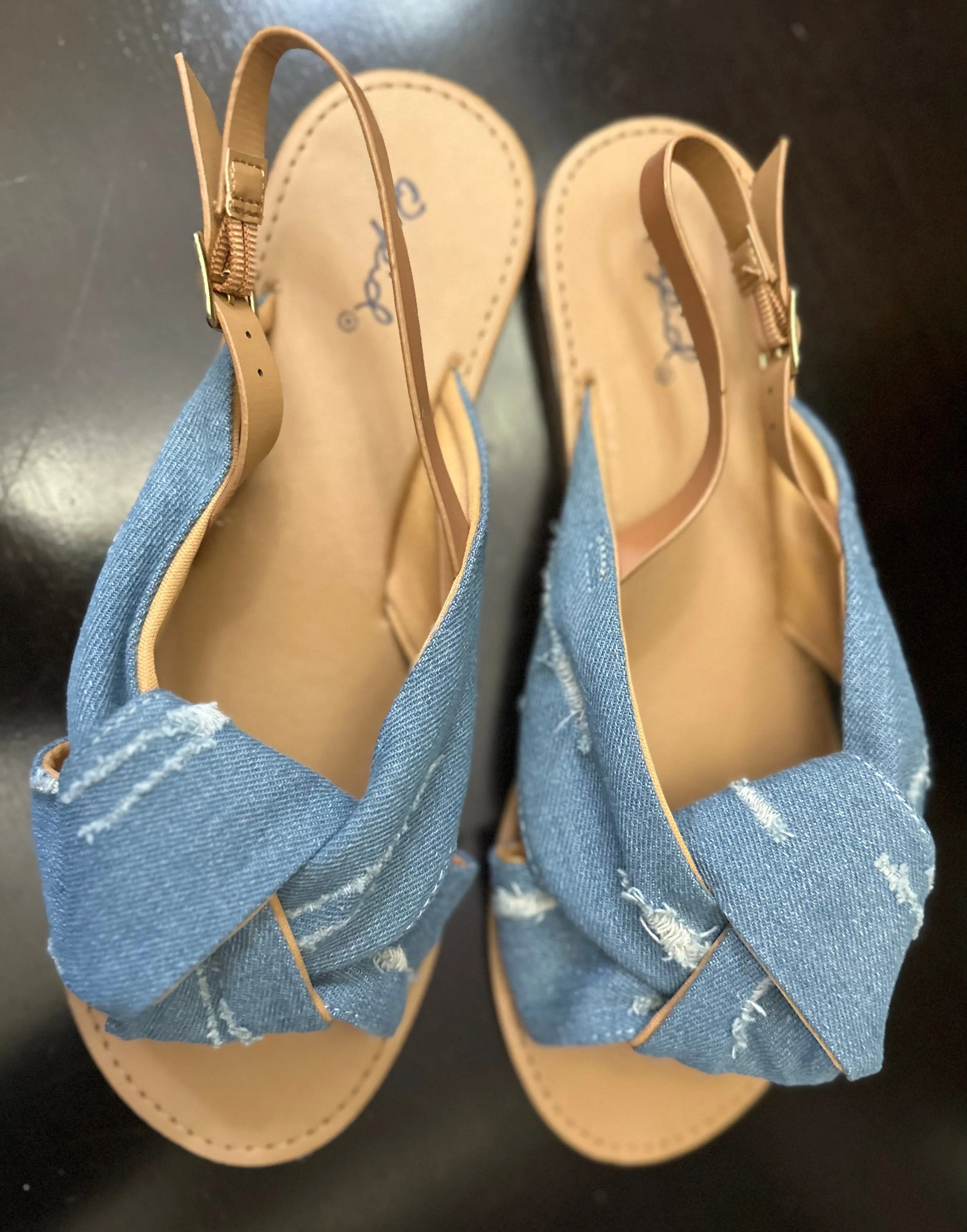 Andi Sandal in Denim