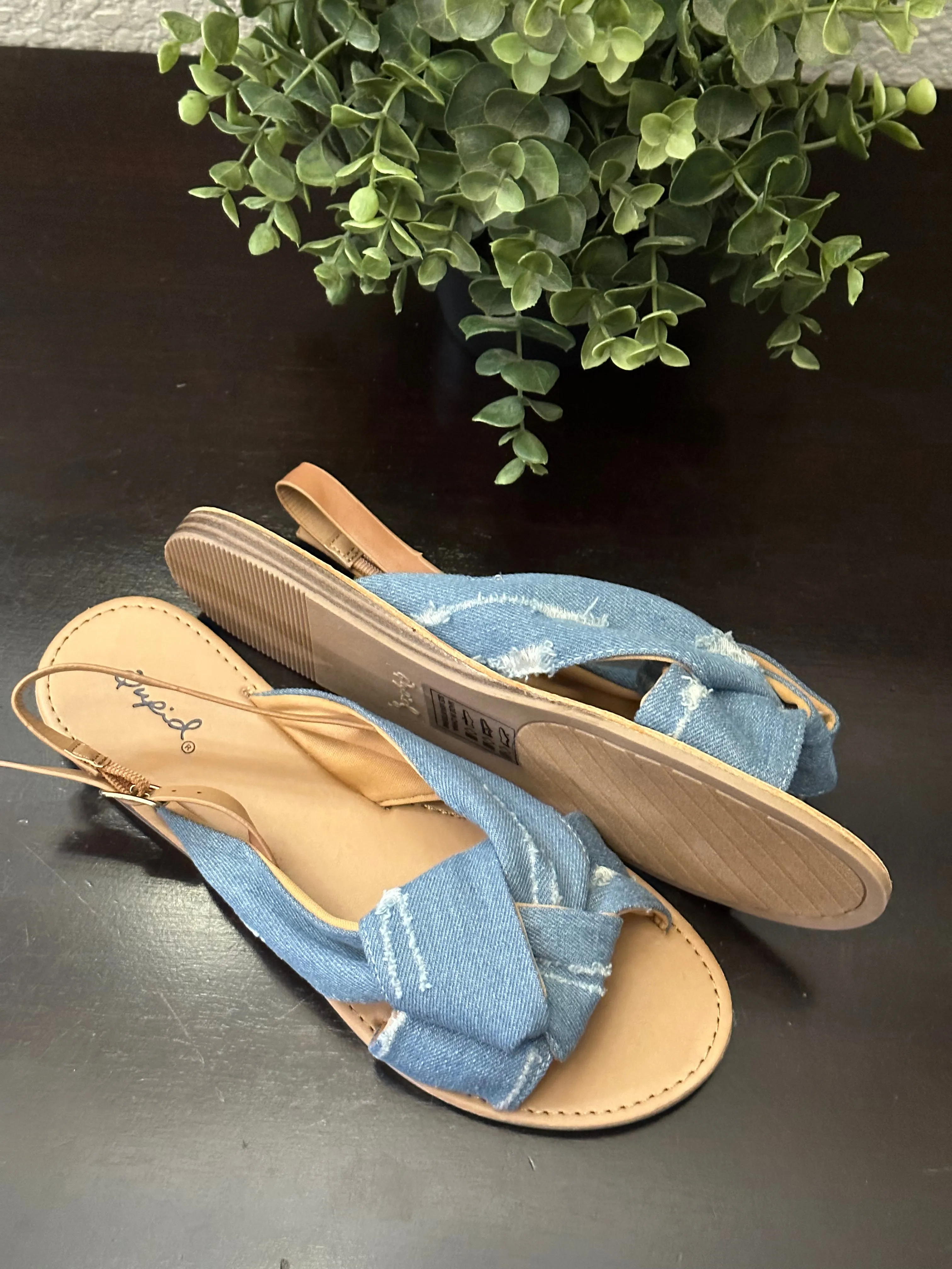 Andi Sandal in Denim