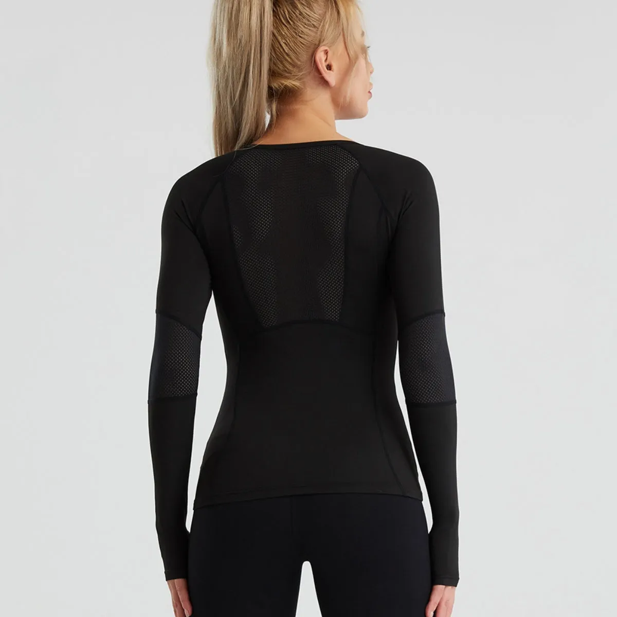 *APP EXCLUSIVE* Long Sleeve Round Neck Sports Top