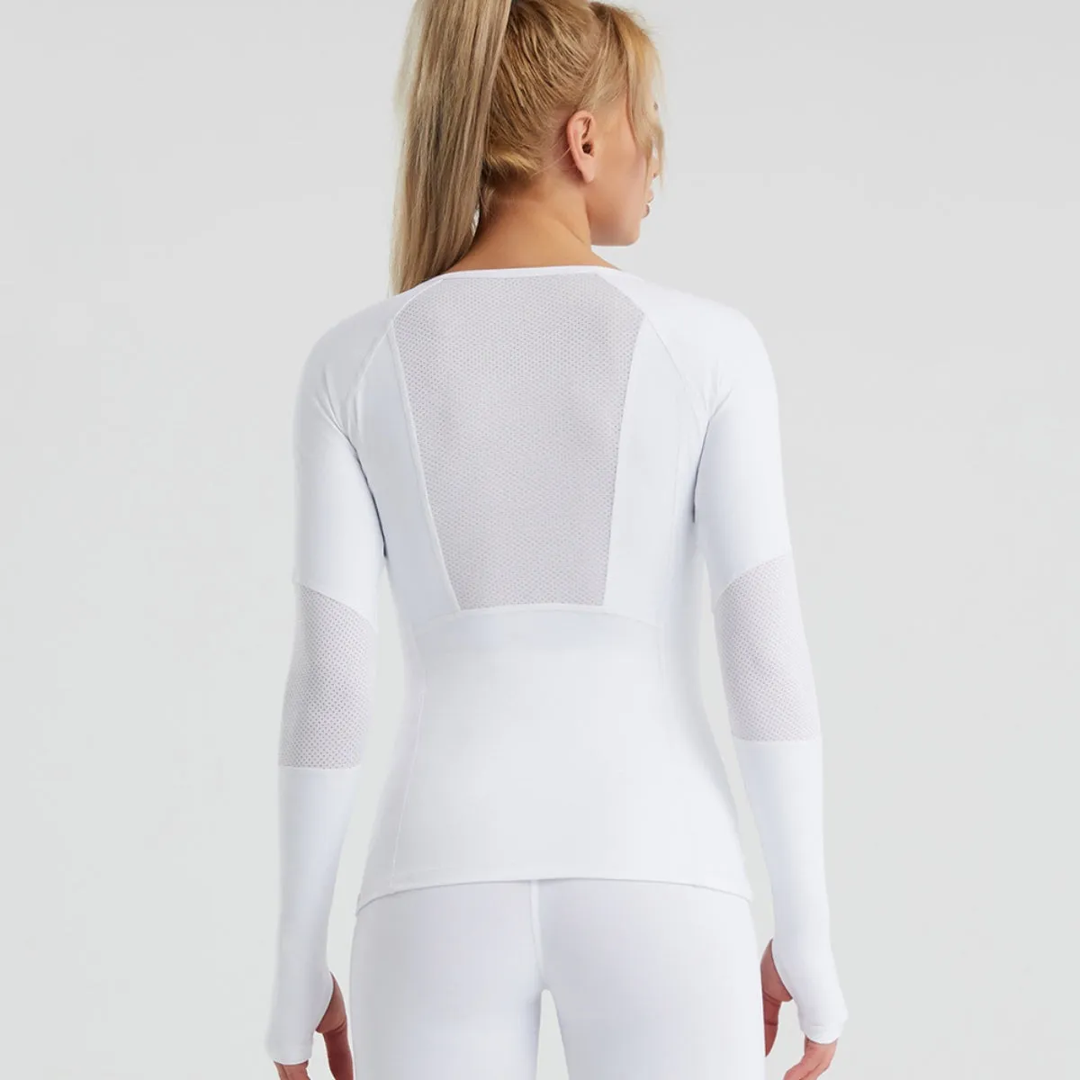 *APP EXCLUSIVE* Long Sleeve Round Neck Sports Top