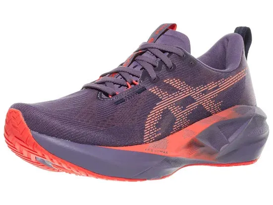 Asics | Novablast 5 | Women's | Greyish Purple/Coral Reef