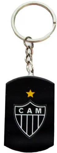 Atletico Mineiro Glass Keychain