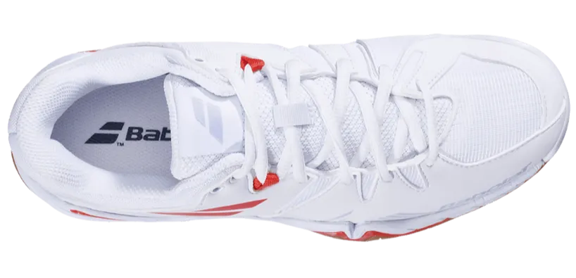 Babolat Shadow Spirit White/Lavender Women's Court Shoe