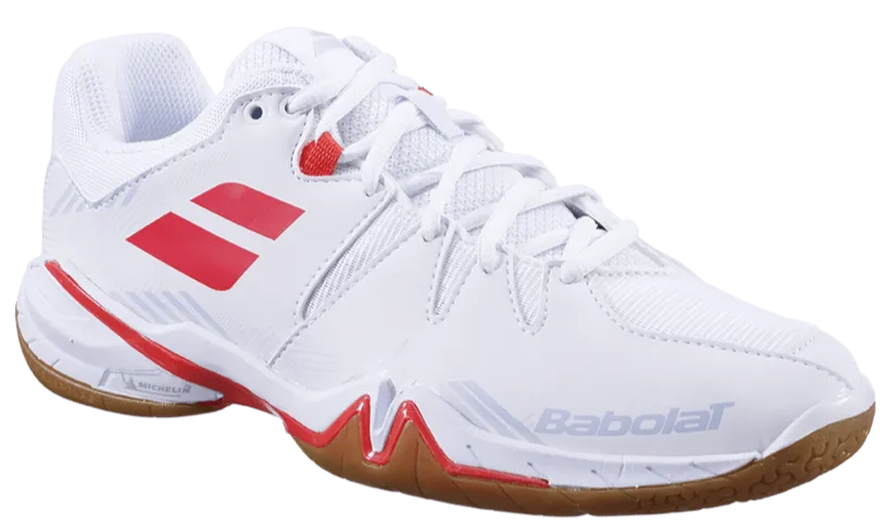 Babolat Shadow Spirit White/Lavender Women's Court Shoe