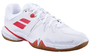 Babolat Shadow Spirit White/Lavender Women's Court Shoe