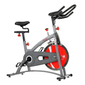 Belt Drive Exercise Bike Indoor Cycling Bike  w/ LCD Monitor