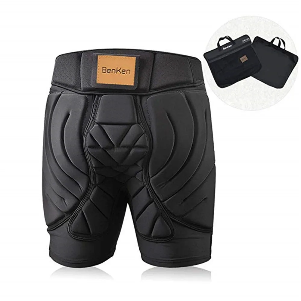 BenKen Ski Butt Pants Hip Protection Butt Guard