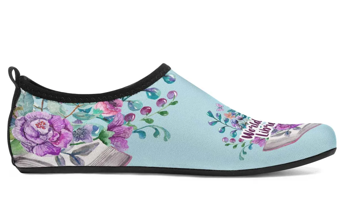 Best Librarian Aqua Barefoot Shoes