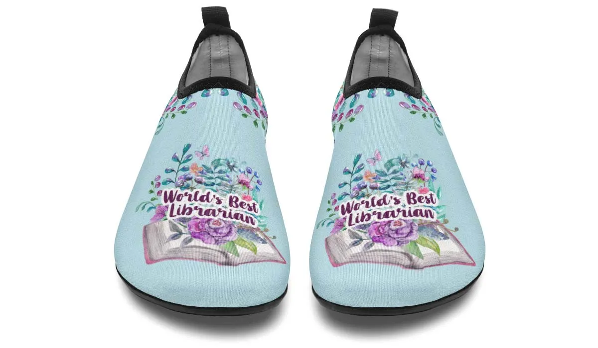 Best Librarian Aqua Barefoot Shoes