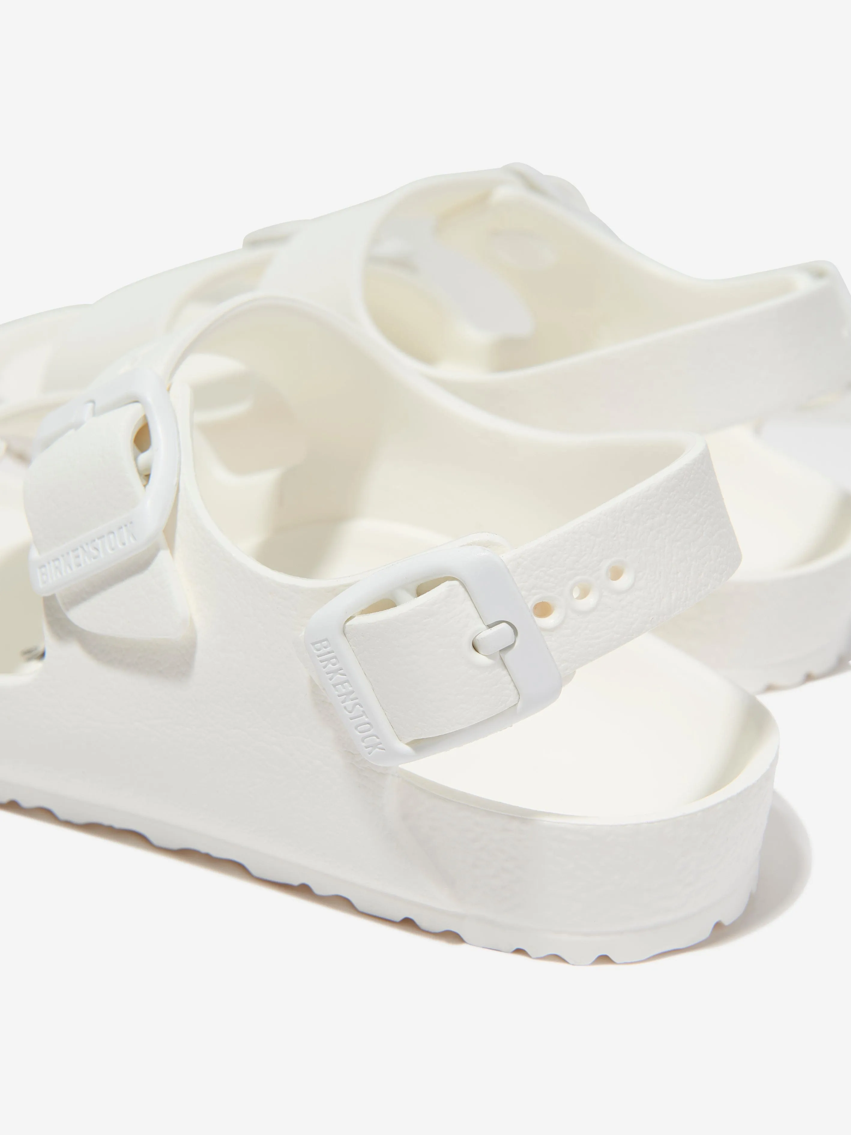 BIRKENSTOCK Kids Milano Eva Sandals in White