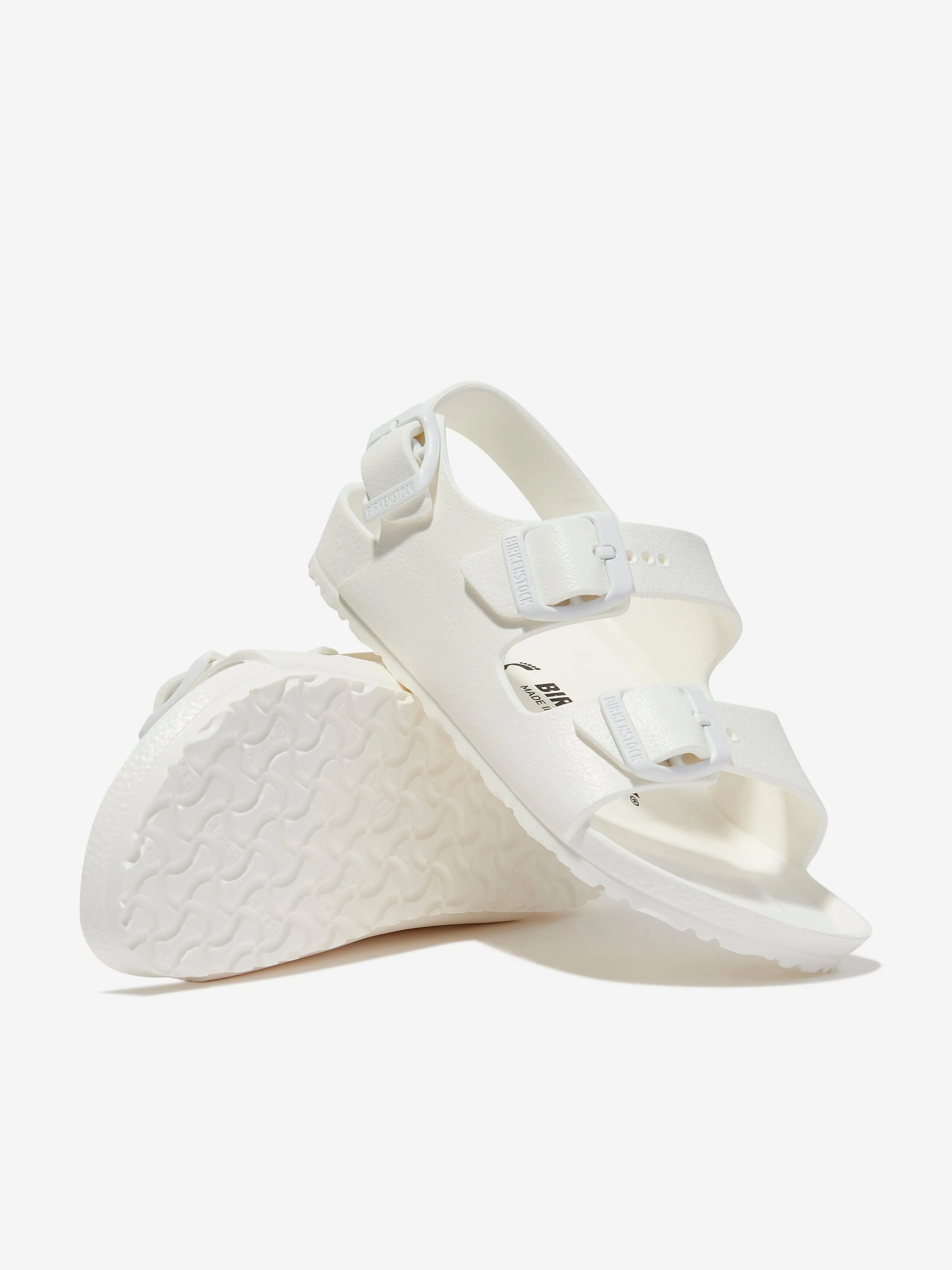 BIRKENSTOCK Kids Milano Eva Sandals in White