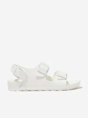 BIRKENSTOCK Kids Milano Eva Sandals in White