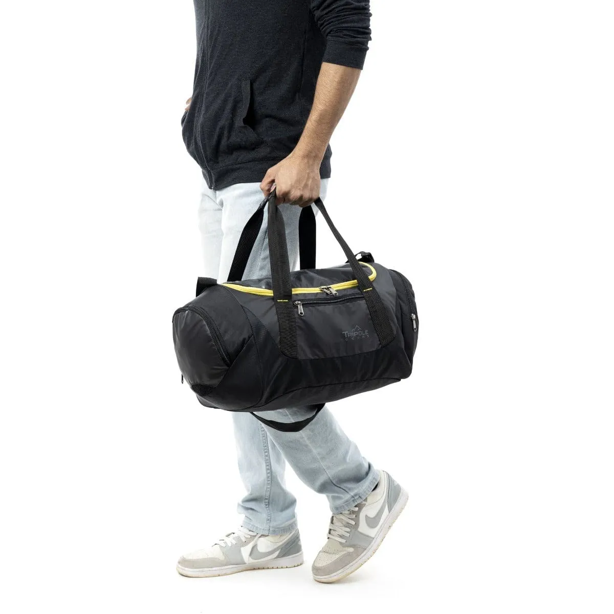 Blaze Gym & Sports Duffel Bag - Black