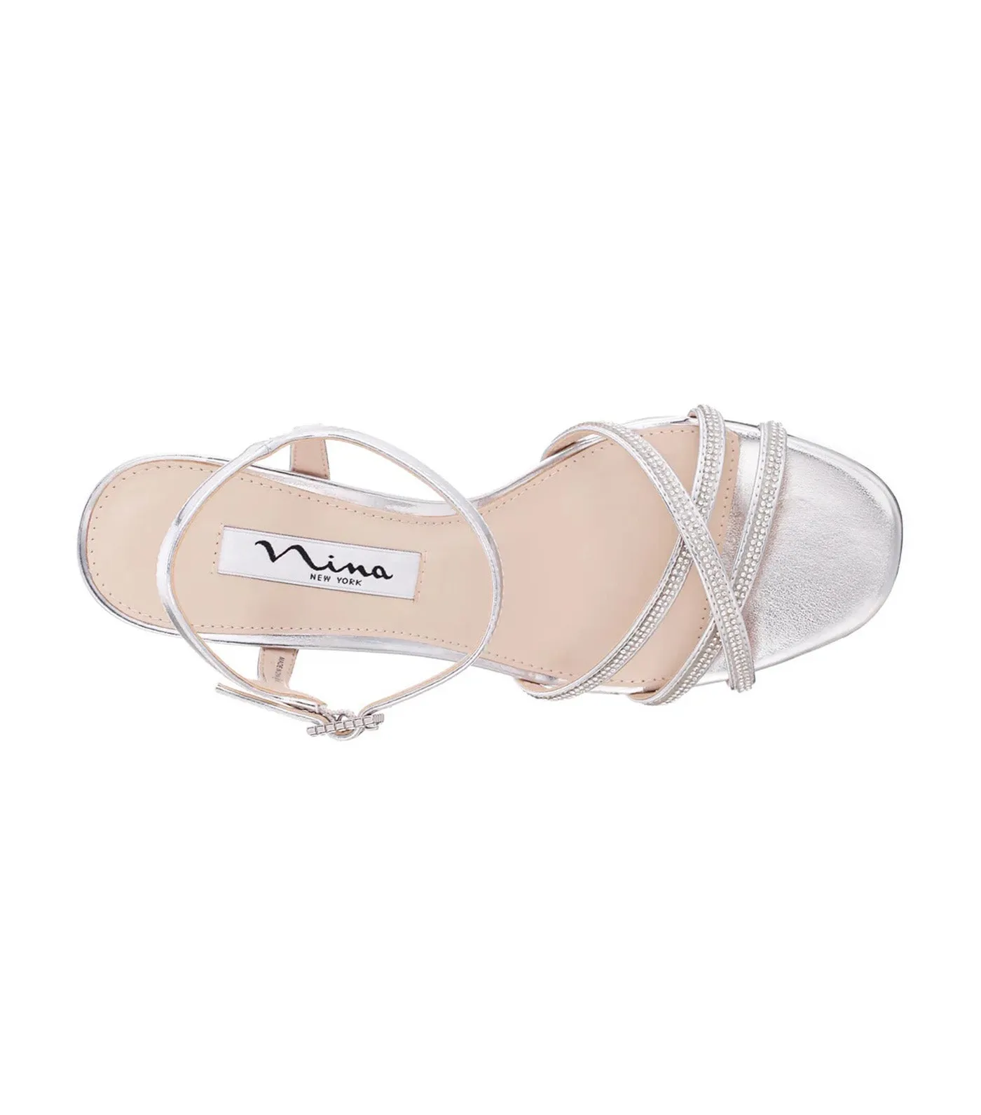 Bobby Strappy Sandals Silver