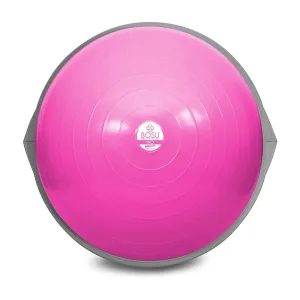 Bosu Pro Multi Functional Home Gym 26 Inch Balance Strength Trainer Ball, Pink