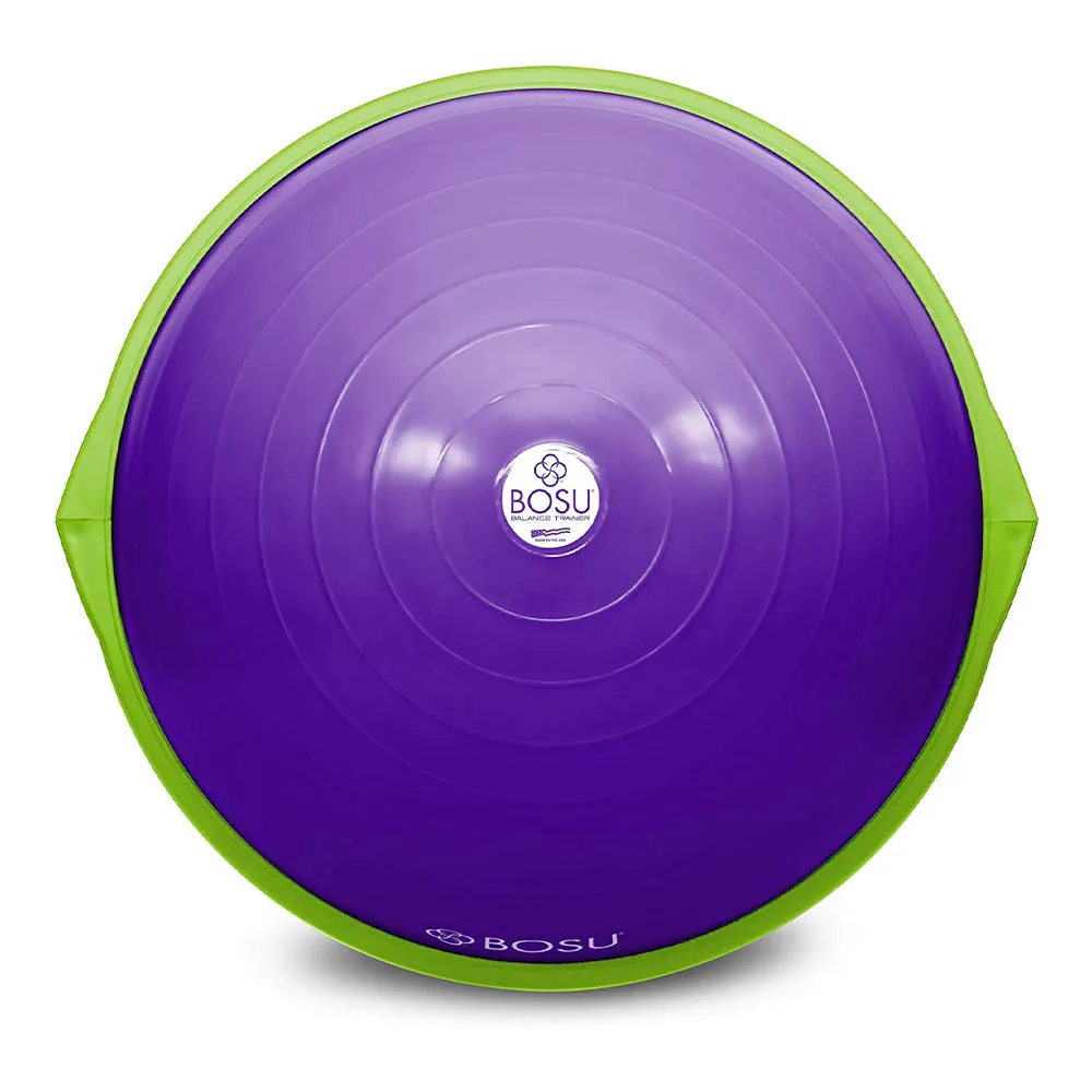 Bosu The Original Balance Trainer 65 cm Diameter, Purple and Green (Open Box)