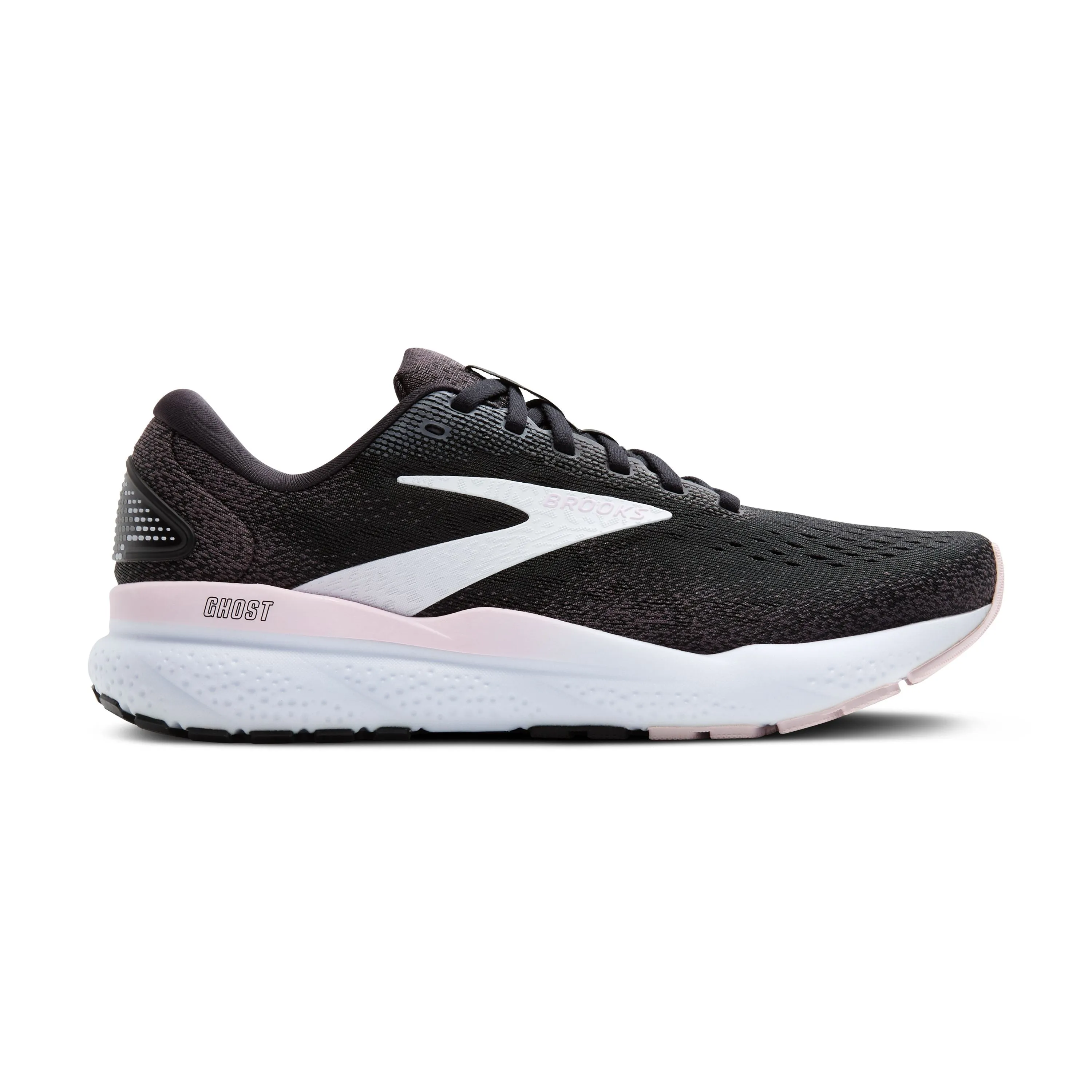 Brooks | Ghost 16 | Women's | Black/White/Orchid Ice