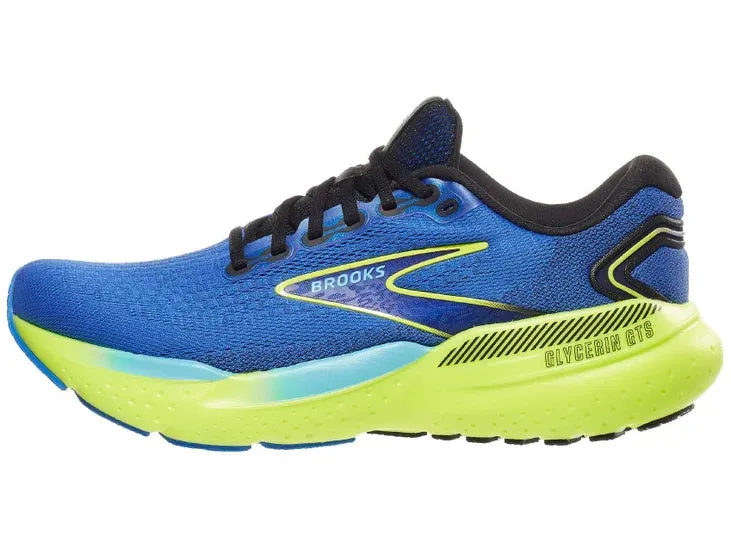 Brooks | Glycerin GTS 21 | Men's | Blue/Nightlife/Black