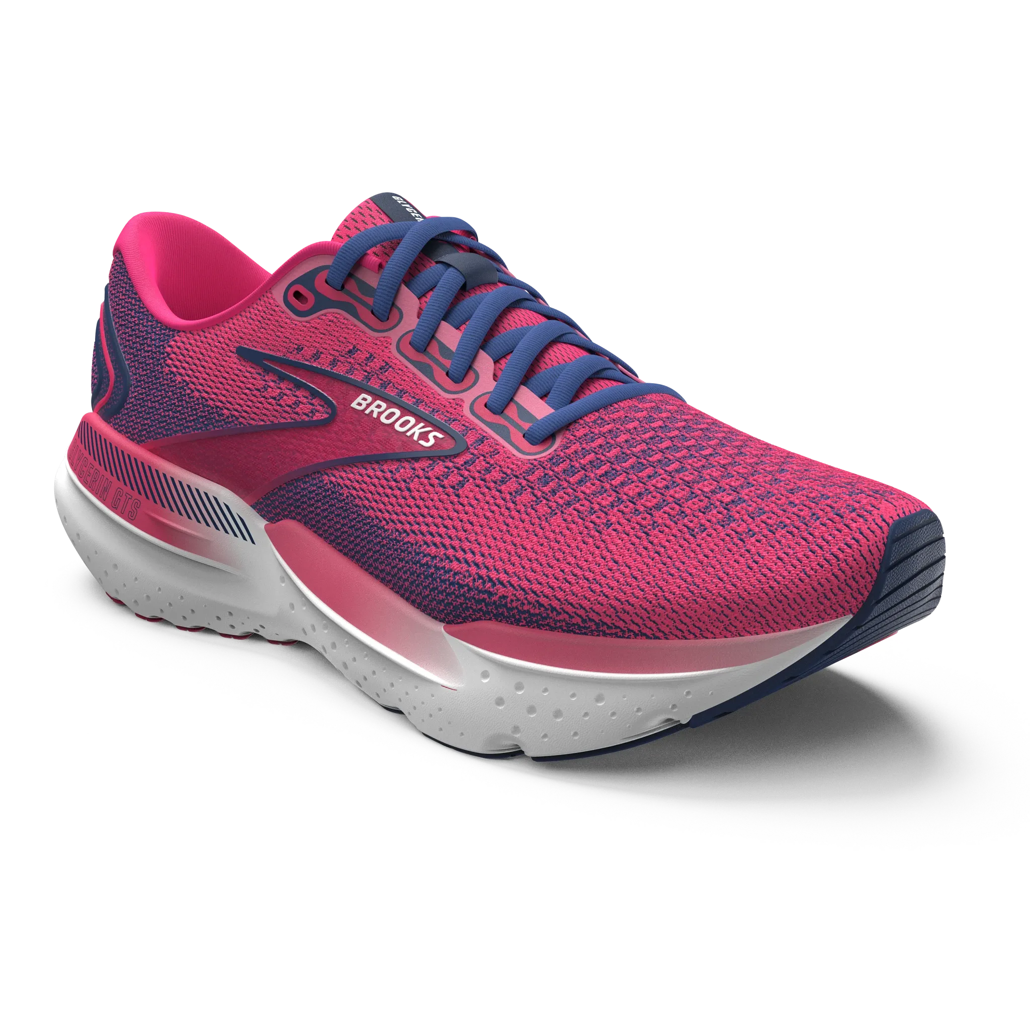 Brooks | Glycerin GTS 21 | Women's | Raspberry/Estate Blue