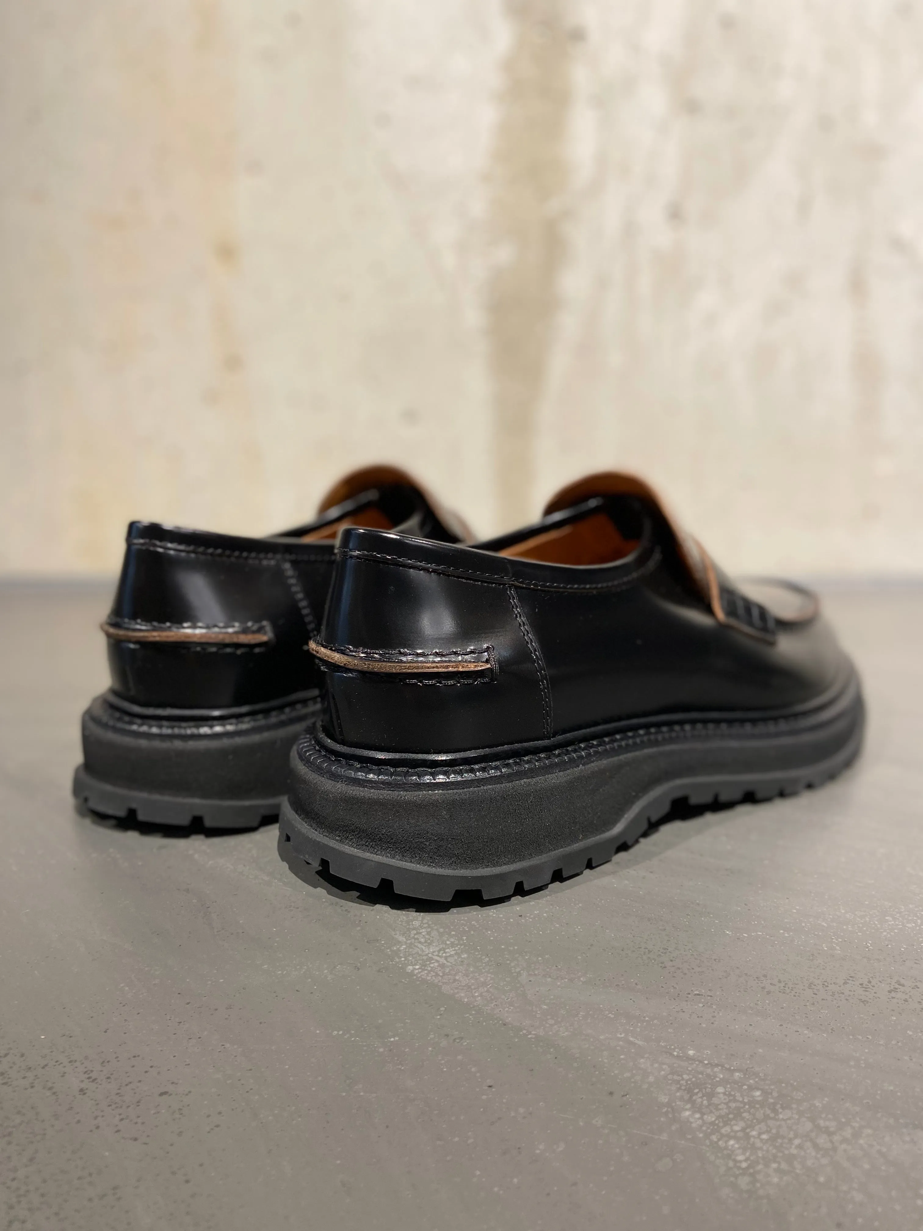 BUTTERO LOAFERS BLACK