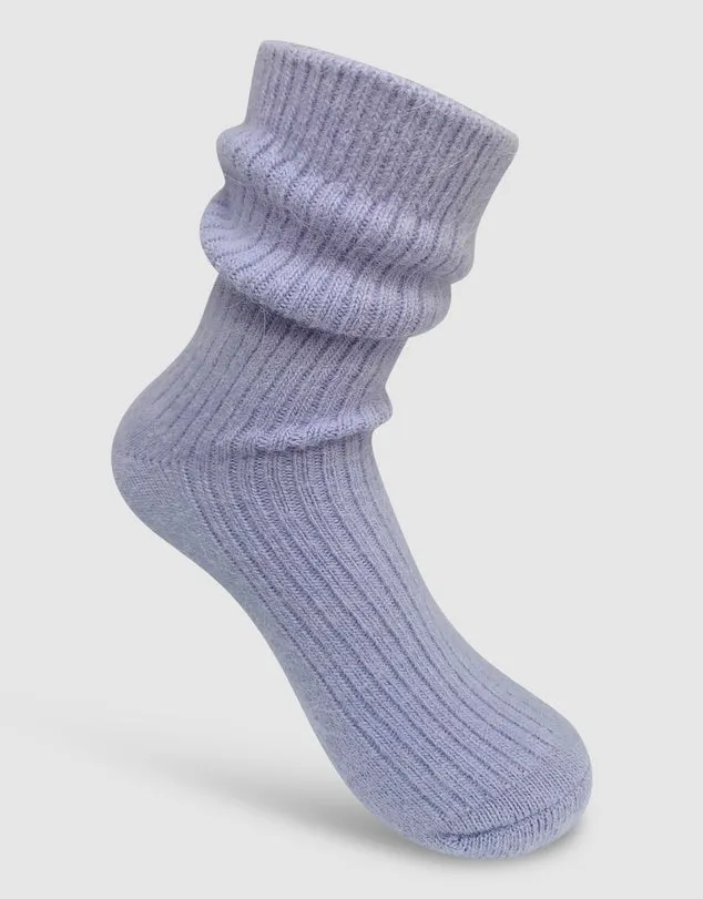 Cashmere Socks - Hot Pink