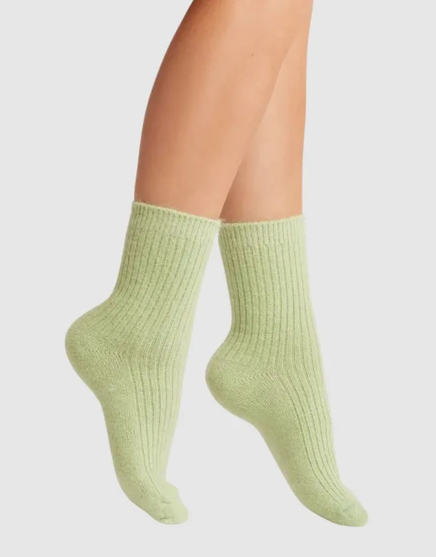 Cashmere Socks - Hot Pink