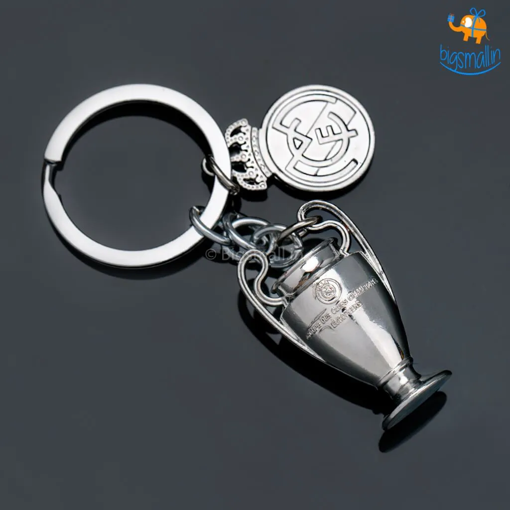 Champions League Metallic Keychain