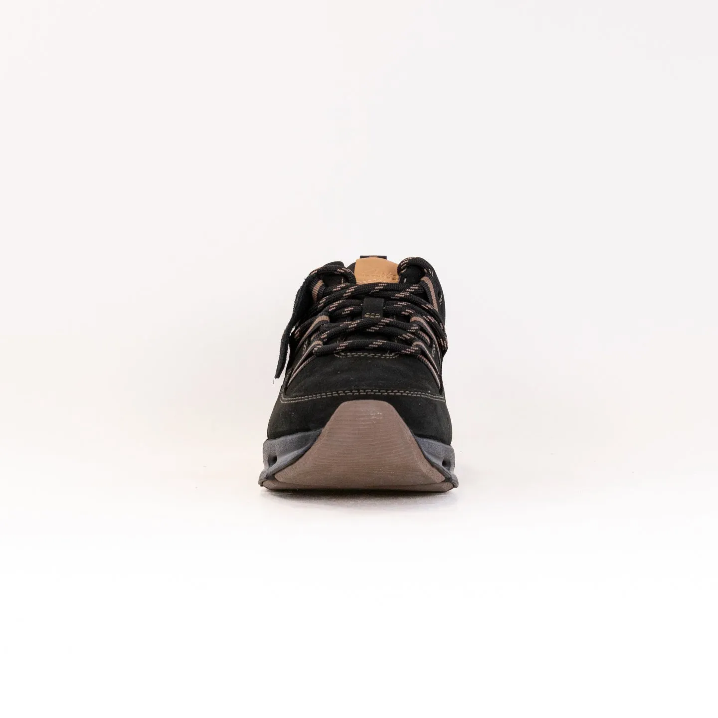 Clarks Nature X Tie Waterproof (Women's) - Black Combi Nubuck