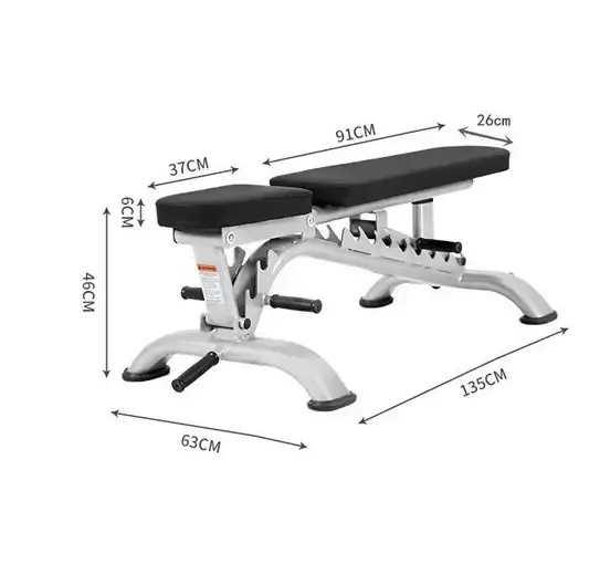 Commercial Adjustable (FI) Exercise Bench