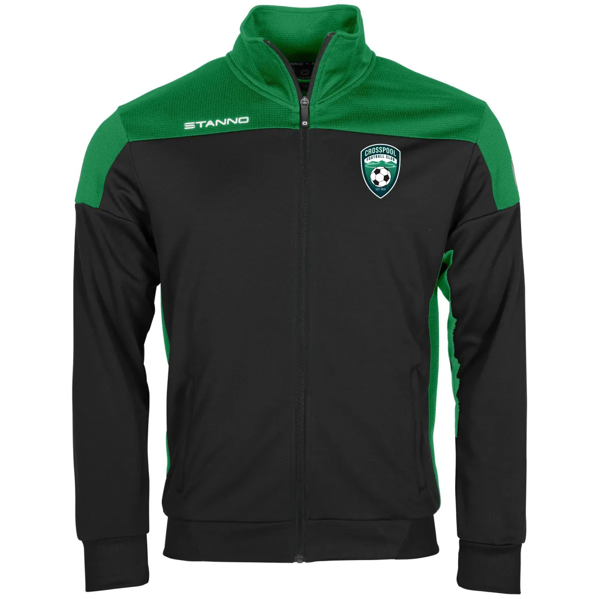 Crosspool FC Stanno Pride TTS Jacket - Black/Green