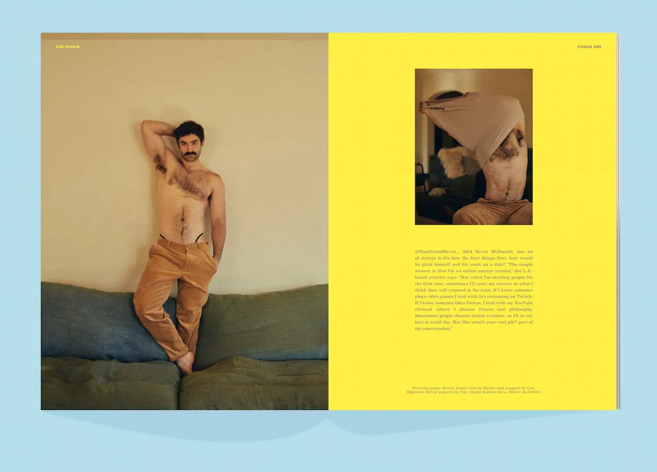 CROTCH Magazine Issue 11 - Sam Cover