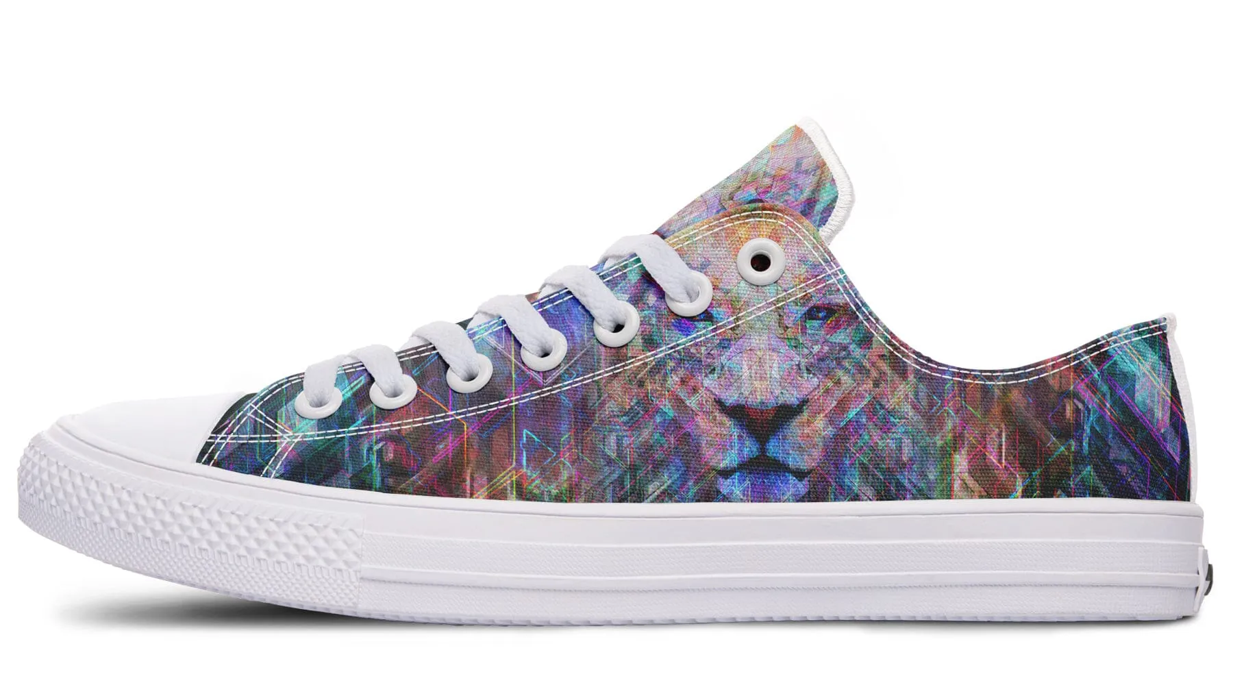 Crystal Lion Low Top Shoes