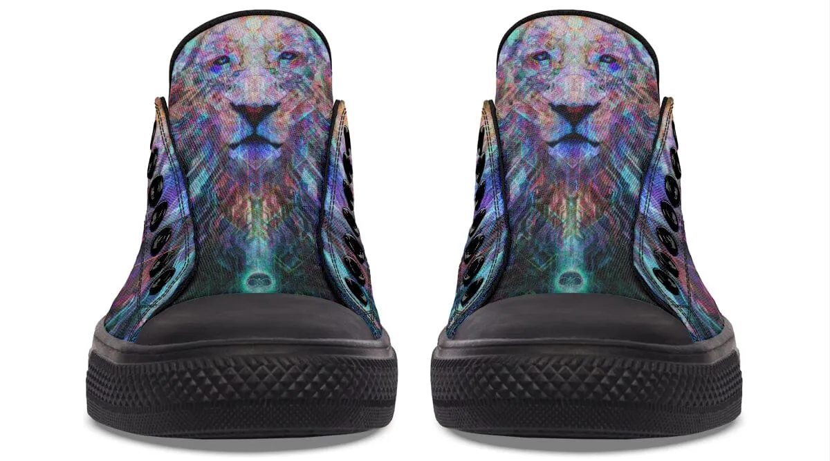 Crystal Lion Low Top Shoes