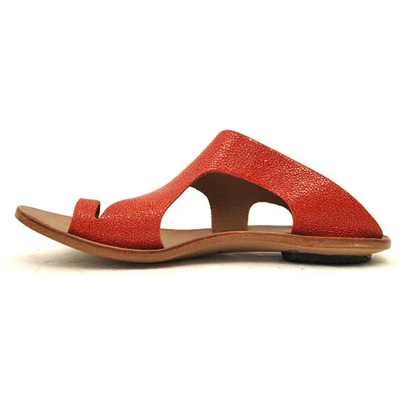 Cydwoq Women's Conquer red leather