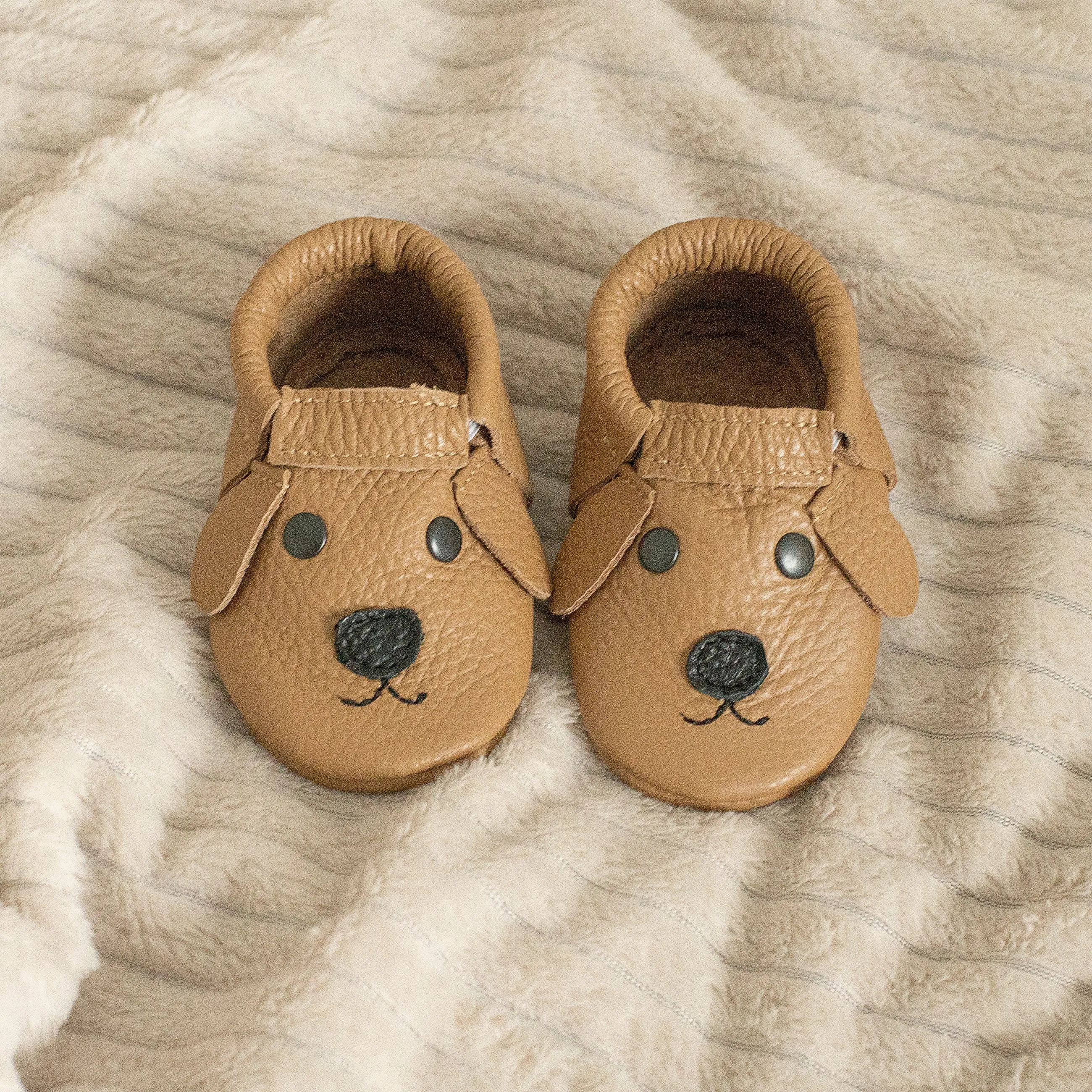 Dog moccasins Baby shoes