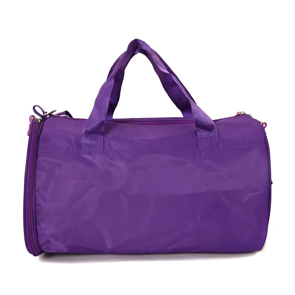 DUFFEL BAG PURPLE - LEFTOVER